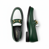 Morgan Loafers - Moss Green Scotch Grain